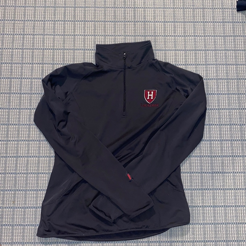 Harvard Lacrosse Quarter zip